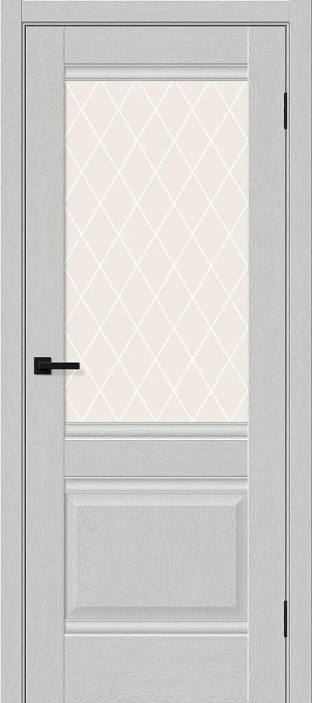 Фото Межкомнатная дверь Прима-3 Grey Silkwood BR6136